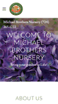 Mobile Screenshot of michaelbrothersnursery.com